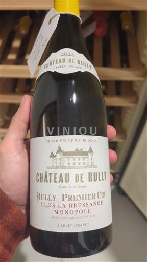 Bourgogne Rully Premier Cru Château Rully Clos La Bressande Monopole 2022