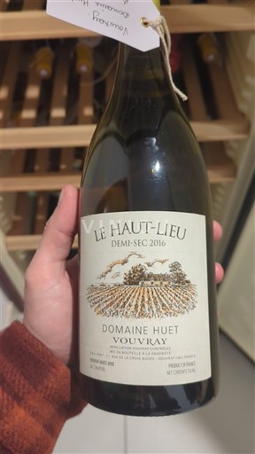 Vallée de la Loire Vouvray Domaine Huet Le Haut-Lieu 2016