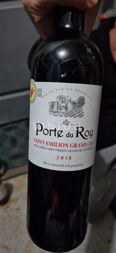 Bordeaux Saint-Émilion Grand Cru Grand Cru Porte du Roy 2018
