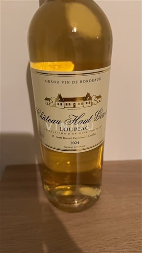 Bordeaux Loupiac Château Haut Giraud 2024