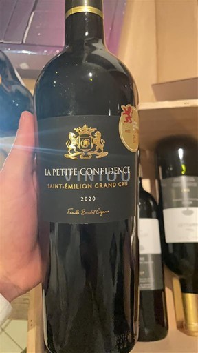 Bordeaux Saint-Émilion Grand Cru La Petite Confi´dence 2020