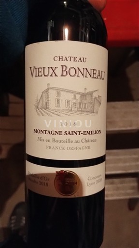 Bordeaux Montagne-Saint-Émilion Château Vieux Bonneau 2018