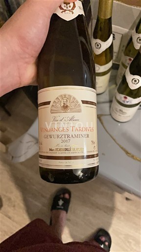 Alsace Vendanges Tardives Marc Kuehnle Vendanges Tardives Gewurztraminer 2017