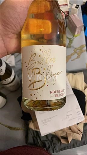 Alsace Koerbelé Frères Bléger Bulles Bléger Non Millésimé