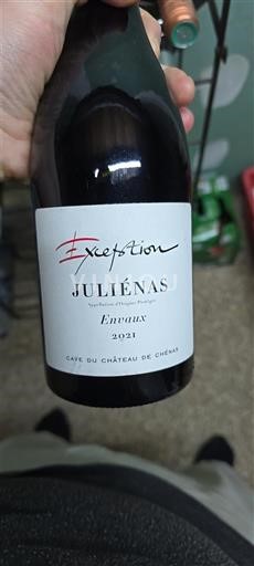 Beaujolais Juliénas Château Cave du Château de Chenas Exception 2021