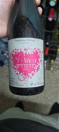 Beaujolais Saint-Amour Domaine Matray 2014