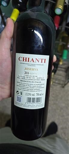 Toscane Chianti Riserva 2016
