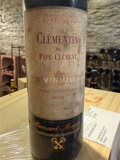 Бордо Пессак-Леоньян Pape Clément Clémentin de Pape Clément 2012