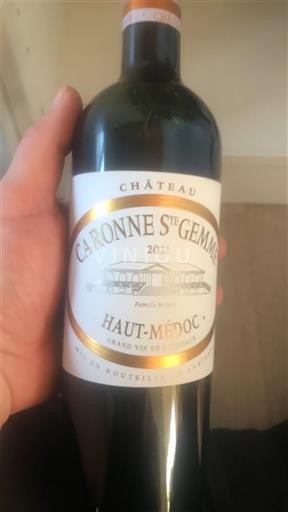 Bordeaux Haut-Médoc Château Caronne Ste Gemme 2021