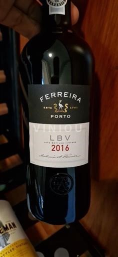 Rượu vang Rouge sec LBV Ferreira 2016 Bồ Đào Nha Bồ Đào Nha Porto DOC