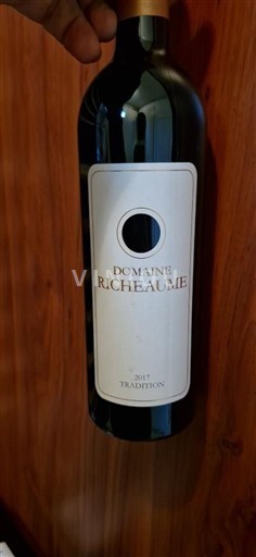 Provence, basse vallée du Rhône, Corse Méditerranée Domaine Richeaume Tradition 2017