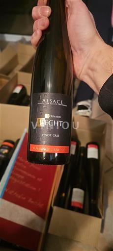Elsass Château Bernard Becht Pinot gris vendanges tardives 2015
