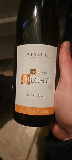 Elsass Château Bernard Becht Riesling Authentique 2017