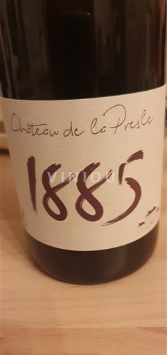 Loire-dalen Touraine Château La Presle 1885 2020