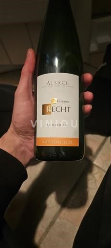 Elsass Château Bernard Becht Auxerrois Authentique 2018