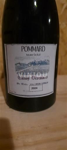 Borgoña Pommard Antoine Du Buff Caves Dromard 2024