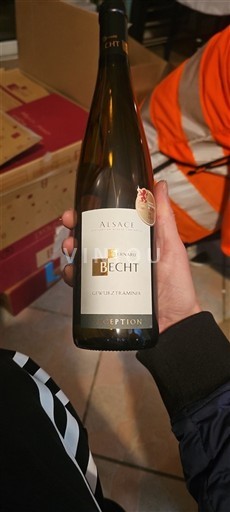 Elsass Château Bernard Becht Gewurztraminer Exception 2018
