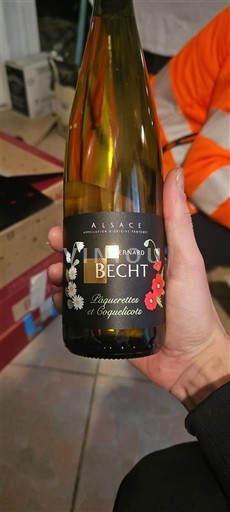 Elsass Château Bernard Becht Paquerettes et Coquelicots 2020