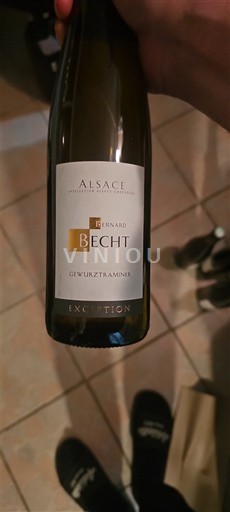 Alsace Không được chỉ định Château Bernard Becht Gewurztraminer Exception 2017