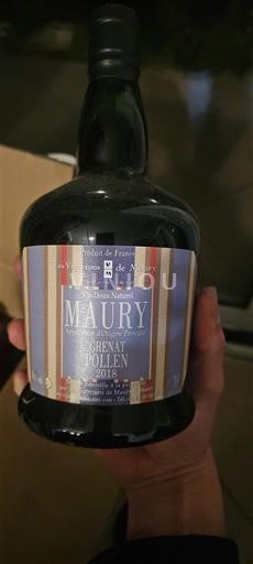 Roussillon Maury Vignerons de Maury Grenat Pollen 2018
