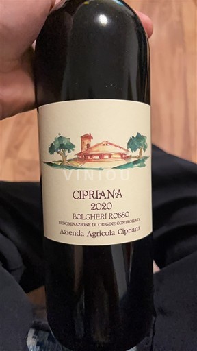 Toscana Ikke specificeret Azienda Agricola Cipriana 2020