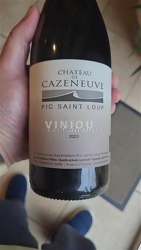 Languedoc Pic-saint-loup Château Cazeneuve Les Calcaires 2023