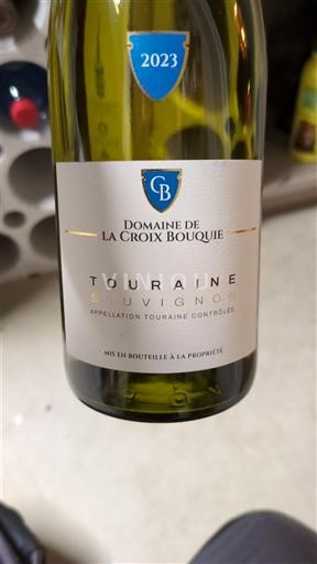 Dolina Loare Touraine Domaine La Croix Bouquie Sauvignon 2023