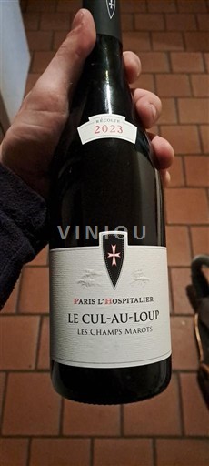 Beaujolais Chiroubles Paris l’Hospitalier Le Cul-au-Loup - Les Champs Marots 2023