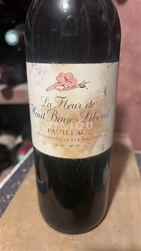 Bordeaux Pauillac Haut-Bages Libéral La Fleur de Haut-Bages Libéral 2006