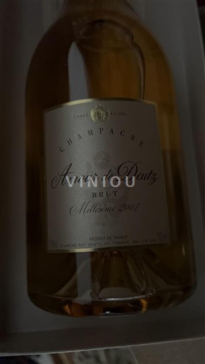 Champagne Champagner Deutz Amour de Deutz 2007