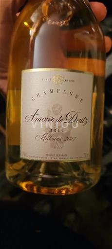 Champagne Champagner Deutz Amour de Deutz 2007