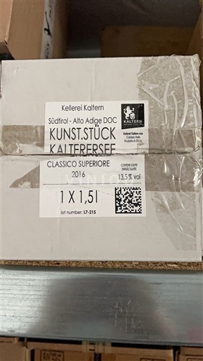 Trentino-Etelä-Tiroli Kalterersee Kellerei Kaltern Kunst.stück Kalterersee 2016