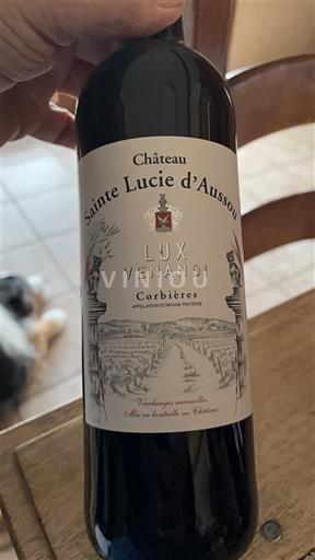 Languedoc Corbières Château Sainte Lucie d'Aussou Lux Venandi 2022