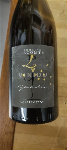 Vallée de la Loire Quincy Domaine Lecomte Génération Non Millésimé