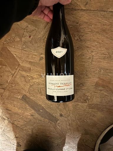 Bourgogne Pouilly-fuissé Premier Cru Domaine Trouillet Aux Chailloux 2021