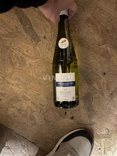 Loire-dalen Muscadet-Sèvre-et-Maine Bernard Maillard 2023