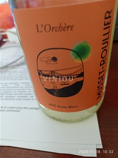 Elzas Pinot blanc Musset-Roullier L'Orchère Niet-geïntegreerd