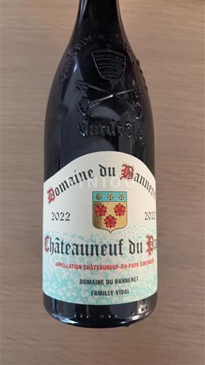 Rhônen laakso Châteauneuf-du-Pape Domaine Banneret 2022