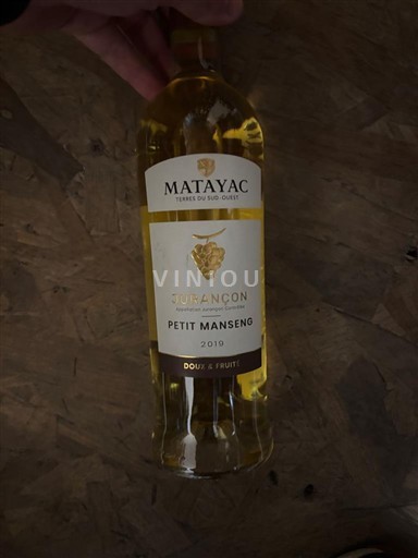 Jihozápad Jurançon Matayac 2019