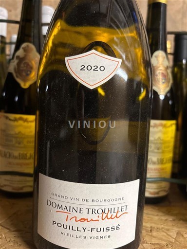 Bourgogne Pouilly-fuissé Domaine Trouillet Vieilles Vignes 2020