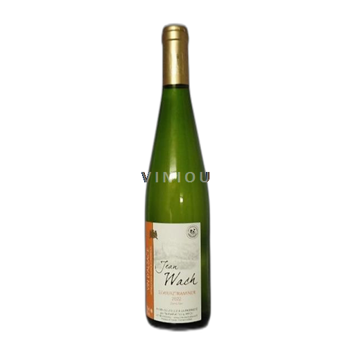 Viner Blanc demi-sec Jean Wach 2022 Frankrike Alsace Vin de France