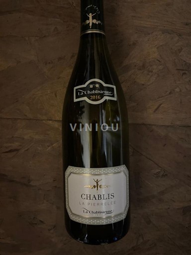 Bourgogne Chablis La Chablisienne La Pierrelée 2016