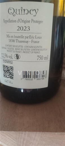 Vallée de la Loire Quincy Éric Louis 2023