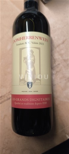 Valais Fendant Les Grands Dignitaires Domherrenwein 2023