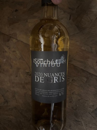 Zuidwest-Frankrijk Sudwest-Frankrijk Domaine Souché Nuances de Gris 2020