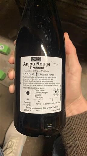 Dolina Loare Anjou Domaine Domaines des Deux Vallées Tirchaud 2022