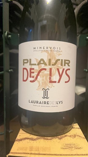 Languedoc Minervois Lauraires Des Lys Plaisir des Lys 2019