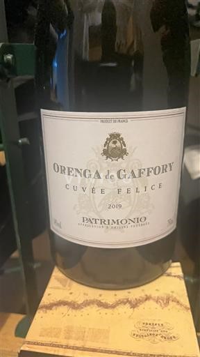 Corsica Patrimonio Orenga de Gaffory Felice 2019