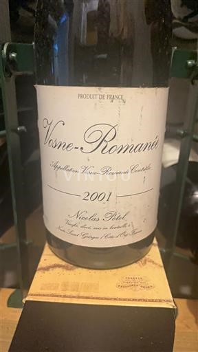 Burgundija Vosne-Romanée Nicolas Potel 2001