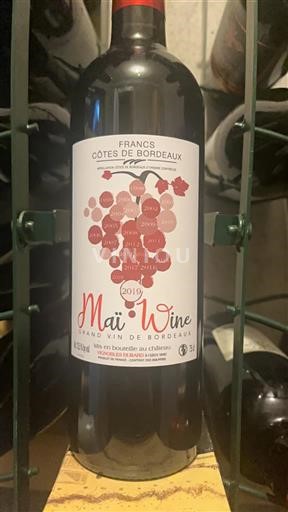 Bordeaux Francs, obroni Bordeauxa Mai Wine 2019